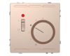 Терморегулятор Schneider Electric Merten D-Life с центральной платой с выключателем 24V MTN5761-6051