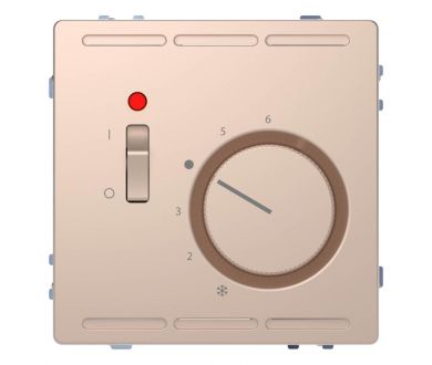 Терморегулятор Schneider Electric Merten D-Life с центральной платой с выключателем 24V MTN5761-6051