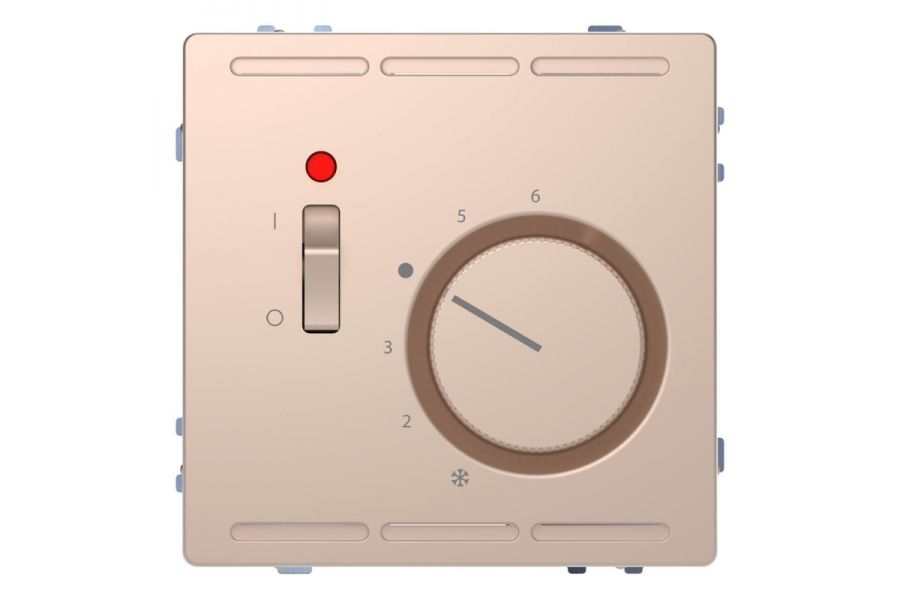 Терморегулятор Schneider Electric Merten D-Life с центральной платой с выключателем 24V MTN5761-6051