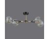 Люстра на штанге Illumico IL0253-4CSQ-79 BK AB