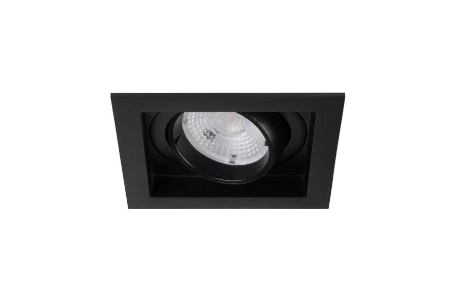 Встраиваемый светильник Arlight MS-VORTEX-BUILT-S90x90-12W Warm3000 (BK-BK, 20 deg, 230V) 058371