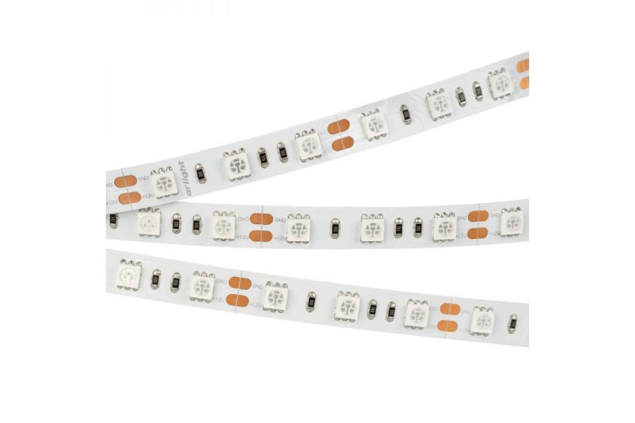 Светодиодная лента Arlight 14,4W/m 60LED/m 5060SMD зеленый 5M 008818(2)