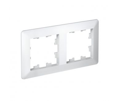Рамка 2-ая Systeme Electric AtlasDesign Air Белый/дымчатый белый ATN220102