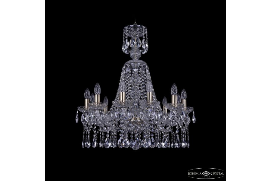 Подвесная люстра Bohemia Ivele Crystal 1413/12/220/XL-73 Pa