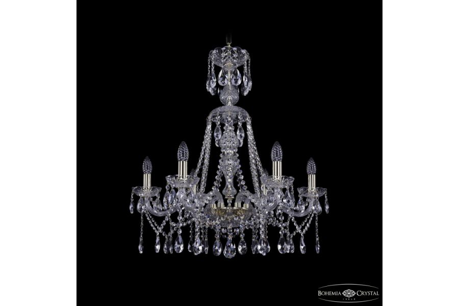 Подвесная люстра Bohemia Ivele Crystal 1413/6/220/XL-73 G