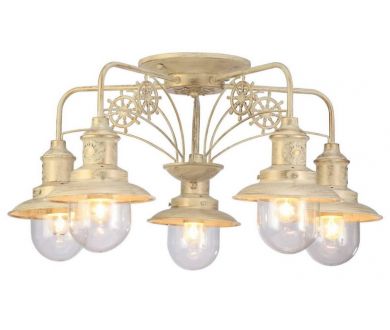 Потолочная люстра Arte Lamp Sailor A4524PL-5WG