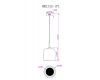 Подвесной светильник Myfar Charlie MR2133-1PL