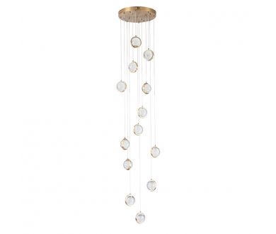 Купить Каскадная люстра Arte Lamp Faberge A2451SP-75PB Каскадная люстра Arte Lamp Faberge A2451SP-75PB