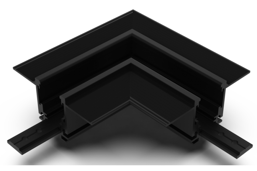 Коннектор угловой Lumker SY-LINK-CNLV-T2S-BL 013602