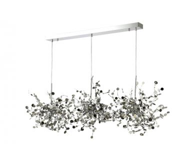 Подвесной светильник Crystal Lux GARDEN SP3х3 L1200 CHROME