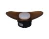 Уличный настенный светильник Reluce 86868-9.2-001JH LED7W BK+GD