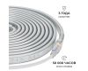 Комплект светодиодной ленты Apeyron 220В 12Вт/м, RGB, SMD5050, 60д/м, 5м, IP65 10-146 (контроллер - 1шт, заглушка - 1шт, крепеж - 5шт)