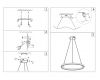Подвесной светильник Kink Light Тор 08214,19A(3000K)