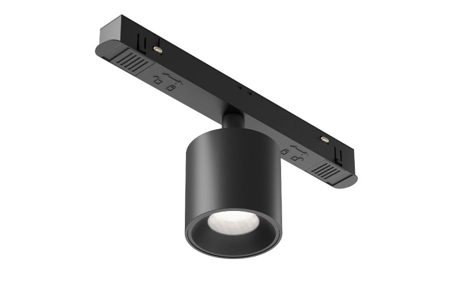 Трековый магнитный светильник Maytoni Alfa S TR132-4-7W-DS-B