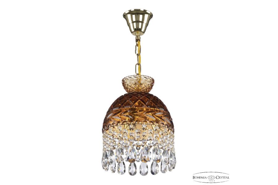 Подвесной светильник Bohemia Ivele Crystal 5478/22 G Amber/M-1F
