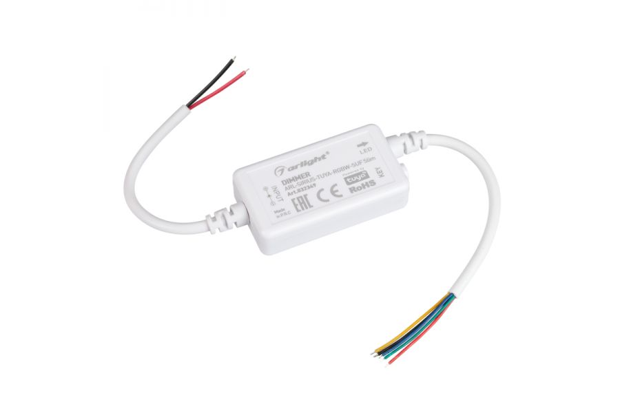 Диммер Arlight ARL-Sirius-Tuya-RGBW-SUF Slim (12-24V, 4x1.5A, 2.4G) 032349