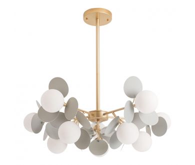 Люстра на штанге Arte Lamp Peacock A1369SP-10GY