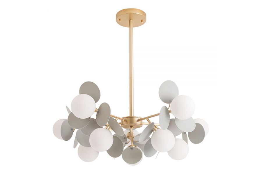 Люстра на штанге Arte Lamp Peacock A1369SP-10GY