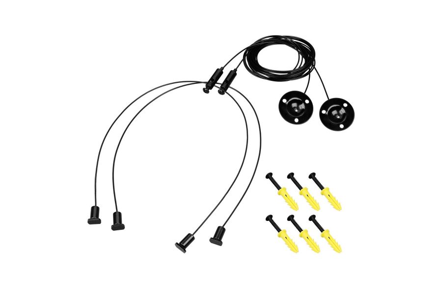 Подвес Arlight LINE-6070 2x2m Set BLACK (Pad 9x2mm) 056257