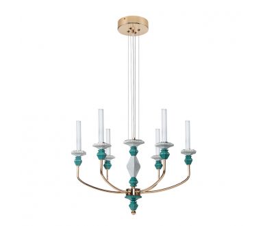 Купить Подвесная люстра Divinare Capello 4947/01 SP-6 Подвесная люстра Divinare Capello 4947/01 SP-6