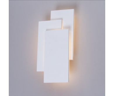 Настенный светодиодный светильник Arte Lamp Trio A1718AP-1WH