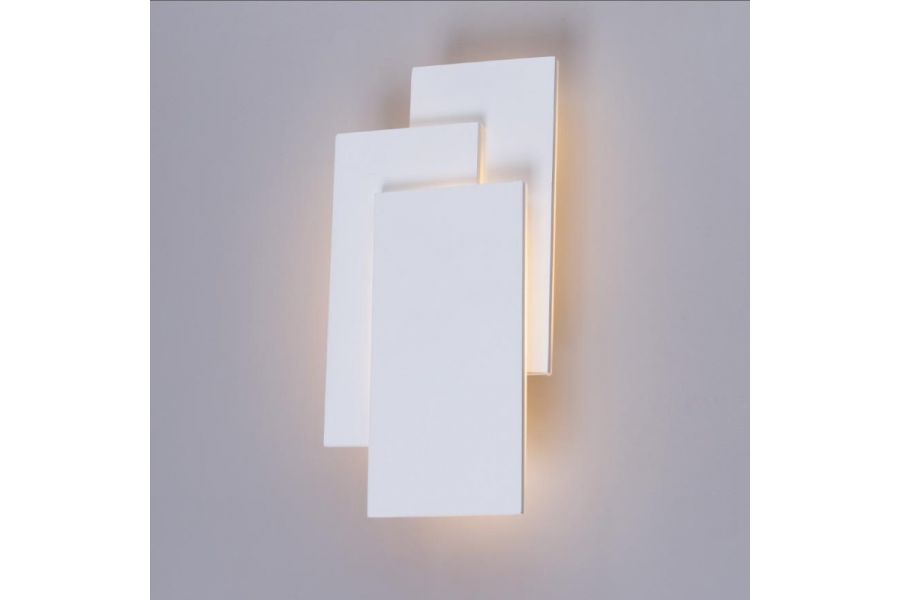 Настенный светодиодный светильник Arte Lamp Trio A1718AP-1WH