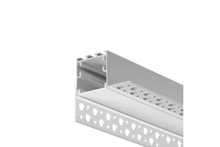 Алюминиевый профиль встраиваемый скрытого монтажа 59x59 Maytoni Led Strip ALM-5959-S-2M 636014