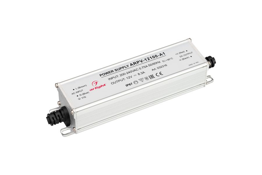 Блок питания Arlight ARPV-12100-A1 12V 8.3A 100W 032316
