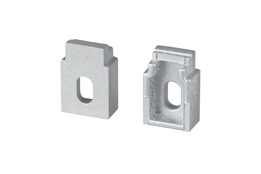 Заглушка Arlight WALL-FANTOM-BENT-W10-SIDE с отверстием 043883