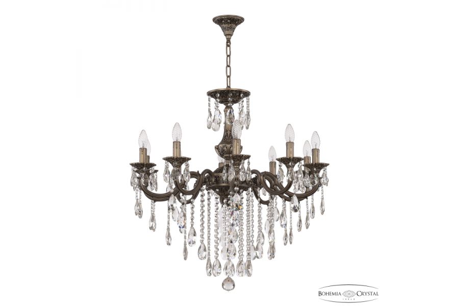 Подвесная люстра Bohemia Ivele Crystal AL78101/10/250 B SGB