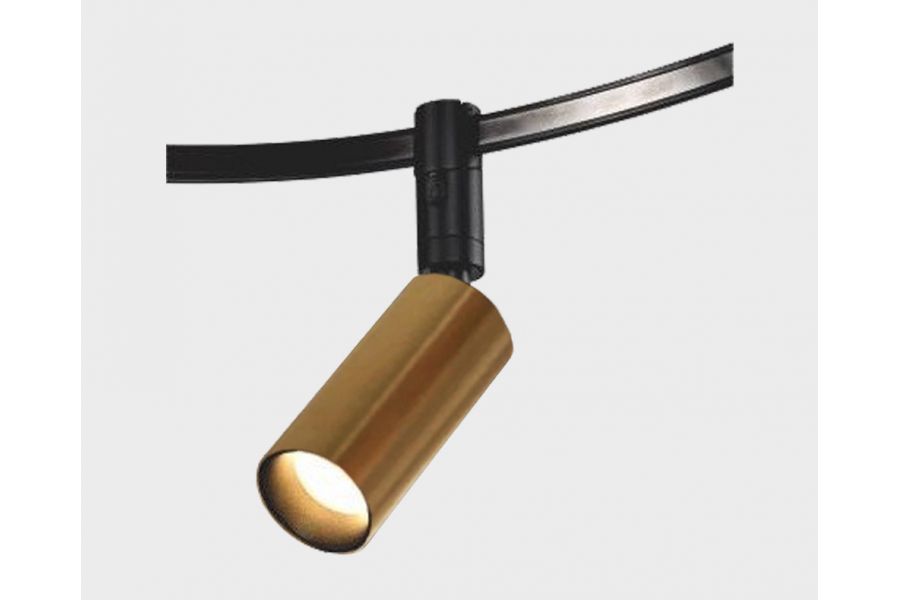 Трековый светильник Italline Fantom IT010-4018 gold 3000K