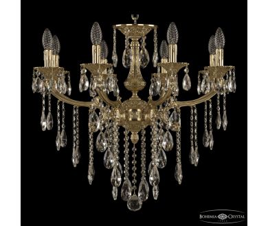 Подвесная люстра Bohemia Ivele Crystal Verona 72116/8/210 B G