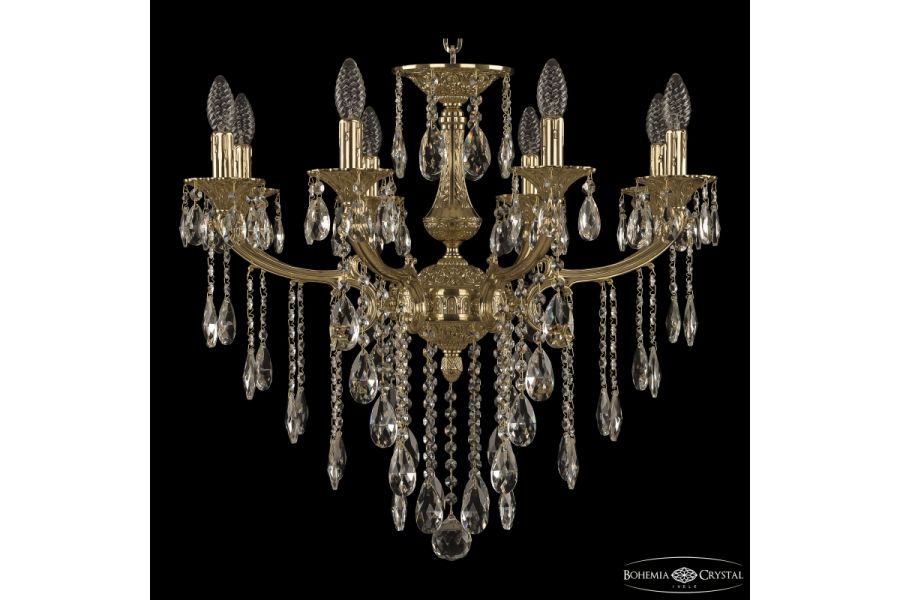 Подвесная люстра Bohemia Ivele Crystal Verona 72116/8/210 B G