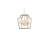 Подвесная люстра Lumina Deco Montero LDP 1249-4 GD+WT