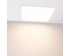 Светодиодная панель Arlight DL-TITAN-COMFORT-S600x600-34W Warm3000 (WH, 120 deg, CRI90, 230V) (IP40 Металл) 063096
