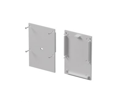 Комплект заглушек (для профиля ALM-5070-S-2M) 2 шт Maytoni ALM-5070-S-EC