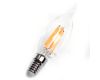 Лампа светодиодная Feron LB-718 Свеча на ветру E14 15W 2700K 38261