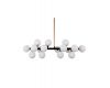 Подвесная люстра Lumina Deco Marsiada LDP 6033-16 BK+GD