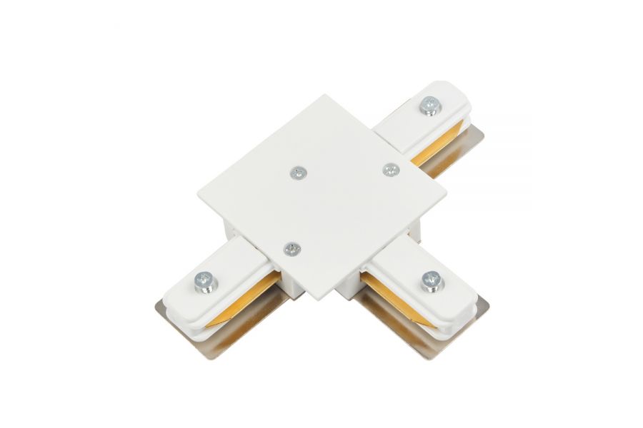 Т-образный коннектор для однофазного шинопровода Myfar Accessories for Single MT0102-CT-W