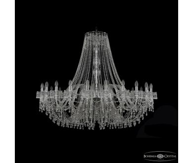 Подвесная люстра Bohemia Ivele Crystal 1410/24/530 Ni V0300