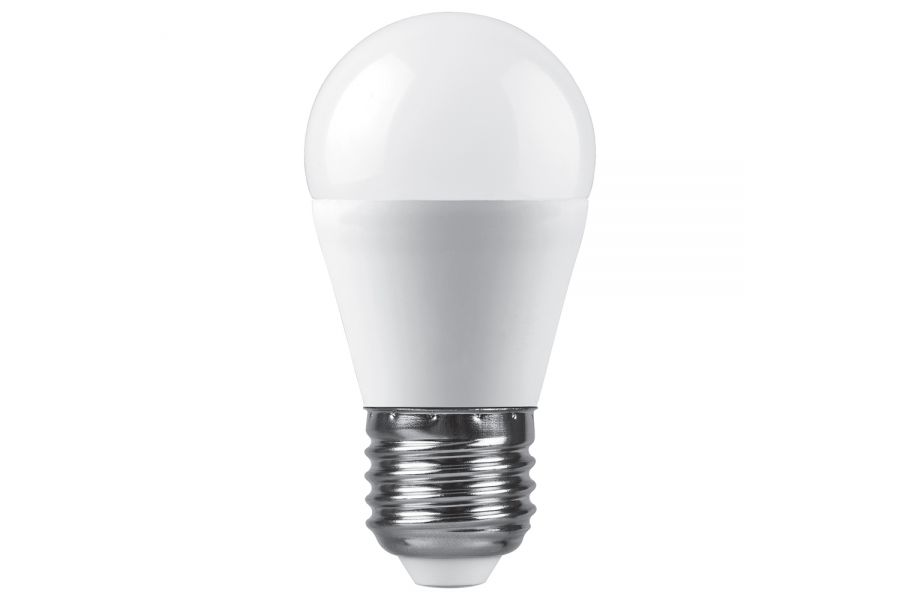 Лампа светодиодная Saffit SBG4520 шар матовый E27 20W 230V 4000K 55277