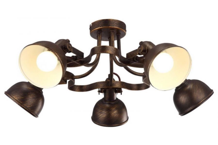 Потолочная люстра Arte Lamp Martin A5216PL-5BR
