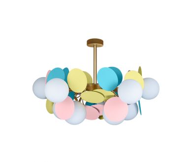 Люстра на штанге Loft IT Matisse 10008/10 mult