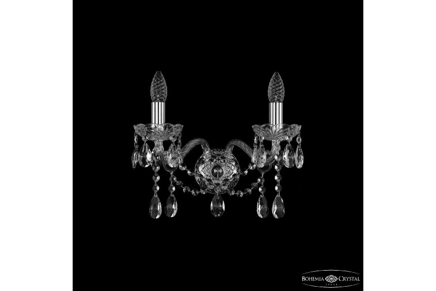 Бра Bohemia Ivele Crystal 1413B/2/165 Ni