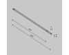 Трековый магнитный светильник Maytoni Technical Basis Exility X TR240-4-18WTW-DSZ-B