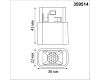 Трековый низковольтный светильник Novotech Shino Flum 359514
