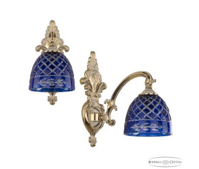 Бра Bohemia Ivele Crystal Verona 7209B14/1/175 GW P1 D Clear-Blue/H-1J