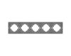 Рамка пластиковая на 5 постов Arlight FRM-TENDO-PL-5-GR 053853
