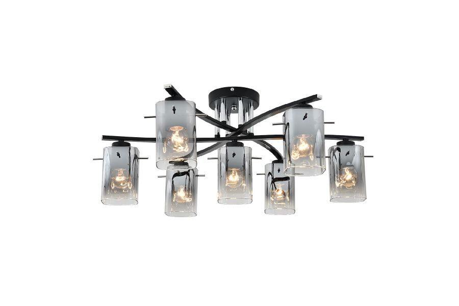 Потолочная люстра Escada Iberis 1101/7P Black