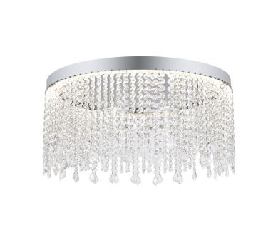 Потолочная люстра Indigo Diluvio 12055/1P Chrome V000192L